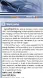 Mobile Screenshot of lenzelectric.com